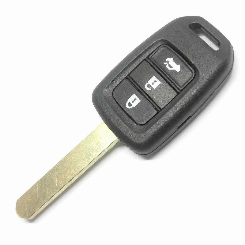 Topbest after market USA style Honda 3 buttons car remote key 433mhz with G chip